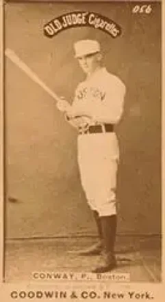 1887-90 Old Judge (N172) #NNO - Dick Conway - Boston Beaneaters