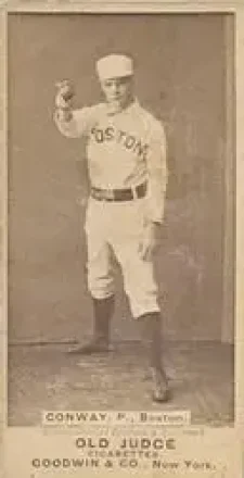 1887-90 Old Judge (N172) #NNO - Dick Conway - Boston Beaneaters