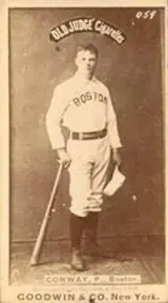 1887-90 Old Judge (N172) #NNO - Dick Conway - Boston Beaneaters