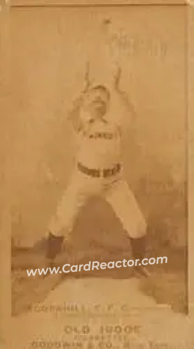 1887-90 Old Judge (N172) #NNO - John Corkhill - Cincinnati Red Stockings