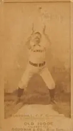 1887-90 Old Judge (N172) #NNO - John Corkhill - Cincinnati Red Stockings