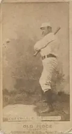 1887-90 Old Judge (N172) #NNO - John Corkhill - Cincinnati Red Stockings