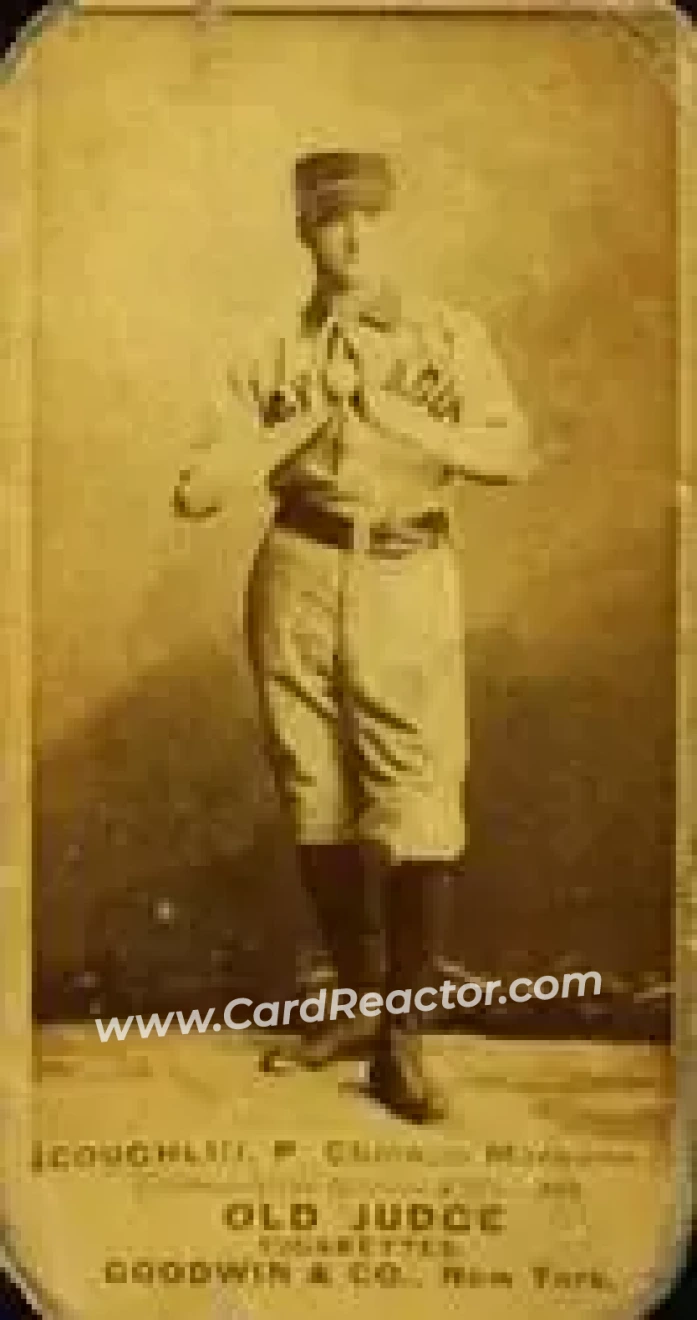 1887-90 Old Judge (N172) #NNO - Roscoe Coughlin - Chicago Maroons - Front 1887-90 Old Judge (N172) #NNO - Roscoe Coughlin - Chicago Maroons - Front