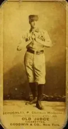 1887-90 Old Judge (N172) #NNO - Roscoe Coughlin - Chicago Maroons