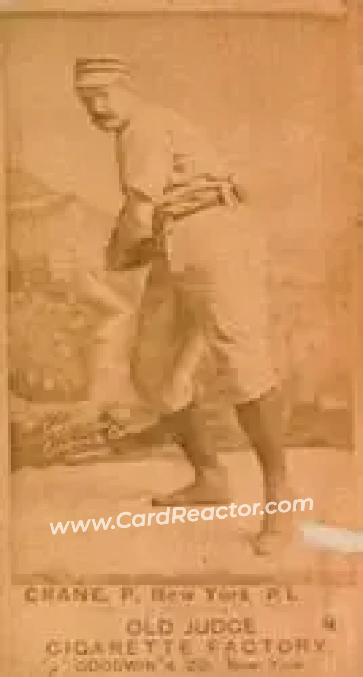 1887-90 Old Judge (N172) #NNO - Ed Crane - New York Giants - Front 1887-90 Old Judge (N172) #NNO - Ed Crane - New York Giants - Front