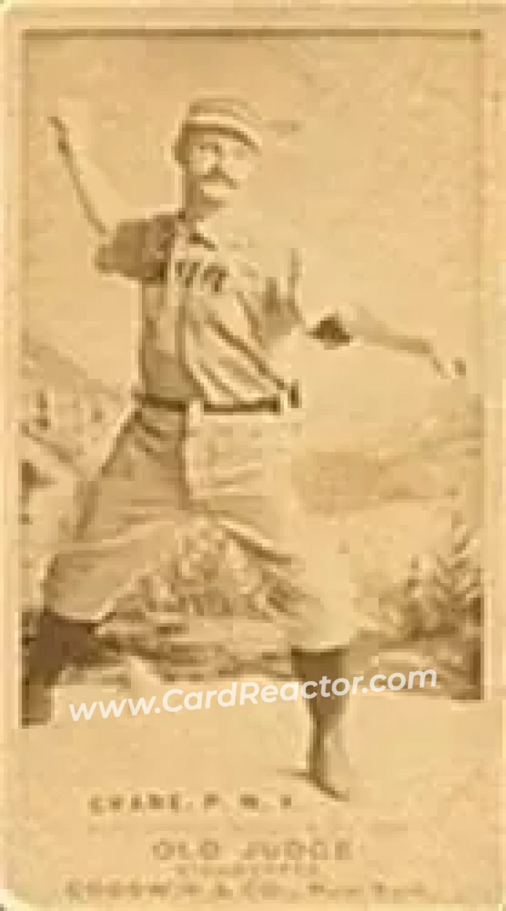 1887-90 Old Judge (N172) #NNO - Ed Crane - New York Giants - Front 1887-90 Old Judge (N172) #NNO - Ed Crane - New York Giants - Front