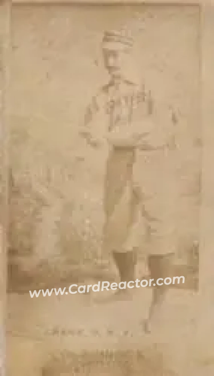 1887-90 Old Judge (N172) #NNO - Ed Crane - New York Giants - Front