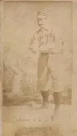 1887-90 Old Judge (N172) #NNO - Ed Crane - New York Giants
