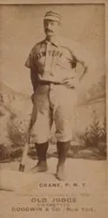 1887-90 Old Judge (N172) #NNO - Ed Crane - New York Giants