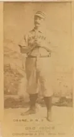 1887-90 Old Judge (N172) #NNO - Ed Crane - New York Giants