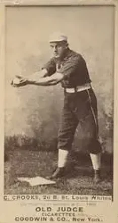 1887-90 Old Judge (N172) #NNO - John Crooks - St. Louis Whites