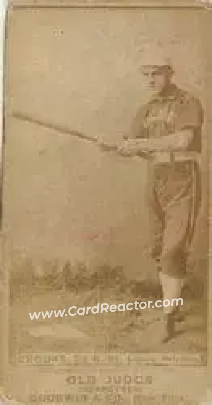 1887-90 Old Judge (N172) #NNO - John Crooks - St. Louis Whites - Front