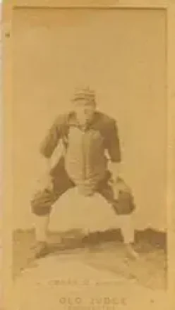 1887-90 Old Judge (N172) #NNO - Lave Cross - Louisville Colonels