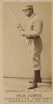 1887-90 Old Judge (N172) #NNO - Bill Crossley - Milwaukee Cream Citys 1887-90 Old Judge (N172) #NNO - Bill Crossley - Milwaukee Cream Citys