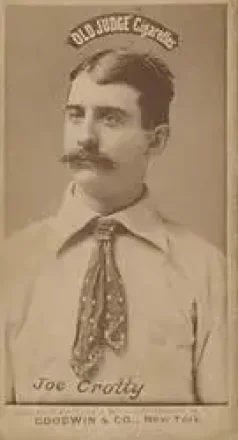 1887-90 Old Judge (N172) #NNO - Joe Crotty - New York Metropolitans