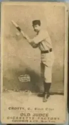 1887-90 Old Judge (N172) #NNO - Joe Crotty - Sioux City Corn Huskers
