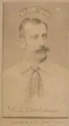 1887-90 Old Judge (N172) #NNO - Ed Cushman - New York Metropolitans