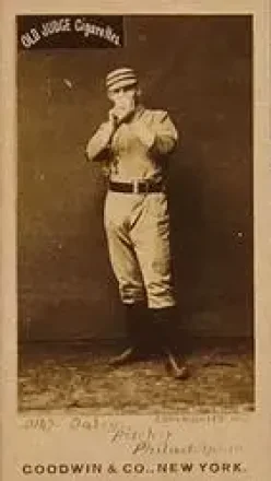1887-90 Old Judge (N172) #NNO - Ed Daily - Philadelphia Quakers