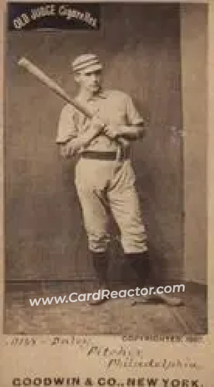 1887-90 Old Judge (N172) #NNO - Ed Daily - Philadelphia Quakers - Front