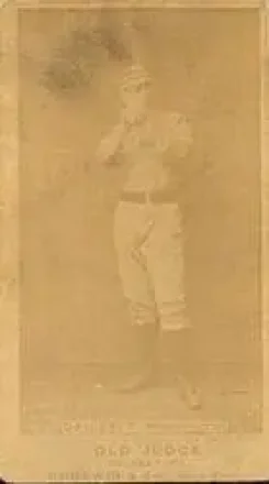1887-90 Old Judge (N172) #NNO - Ed Daily - Washington Nationals