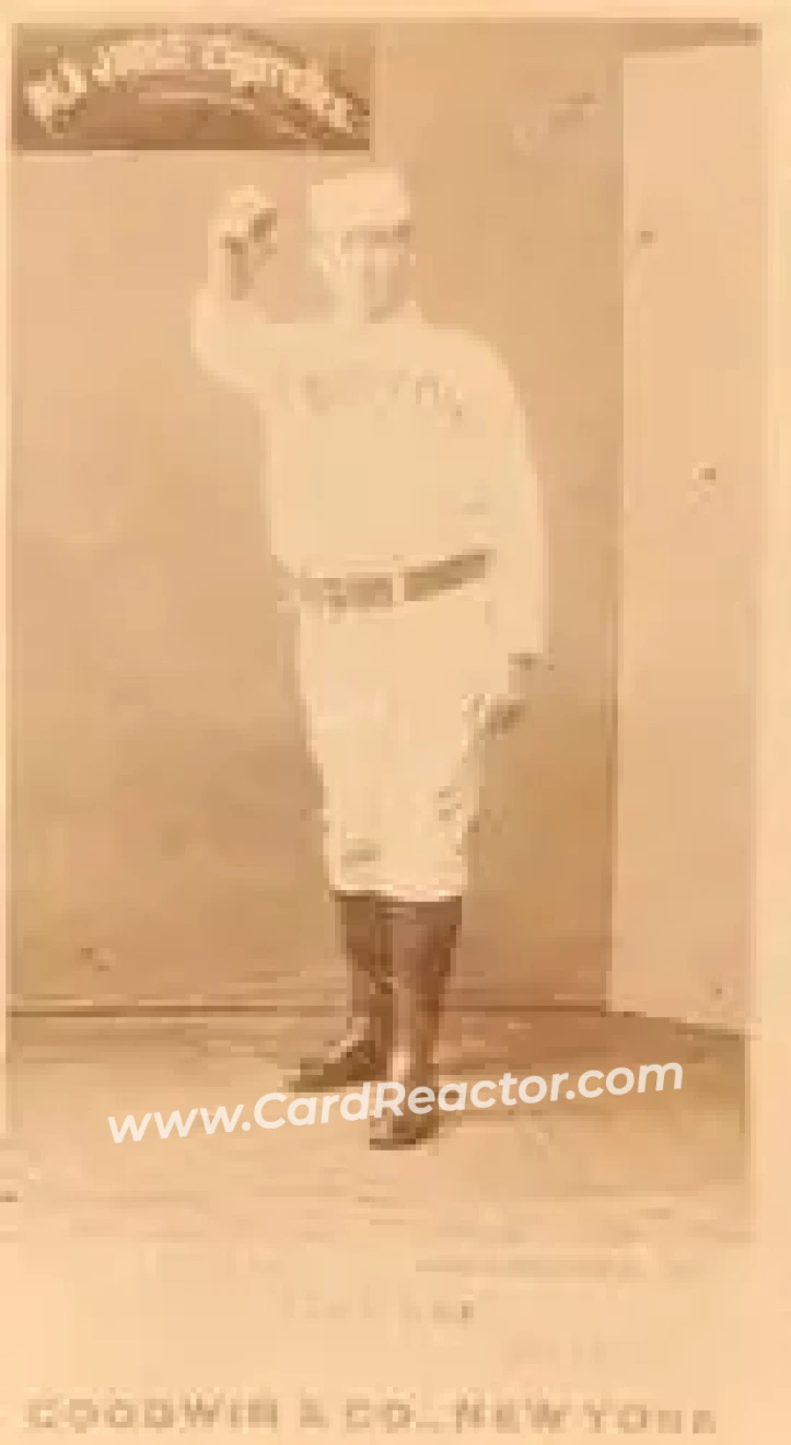 1887-90 Old Judge (N172) #NNO - Con Daily - Boston Beaneaters - Front