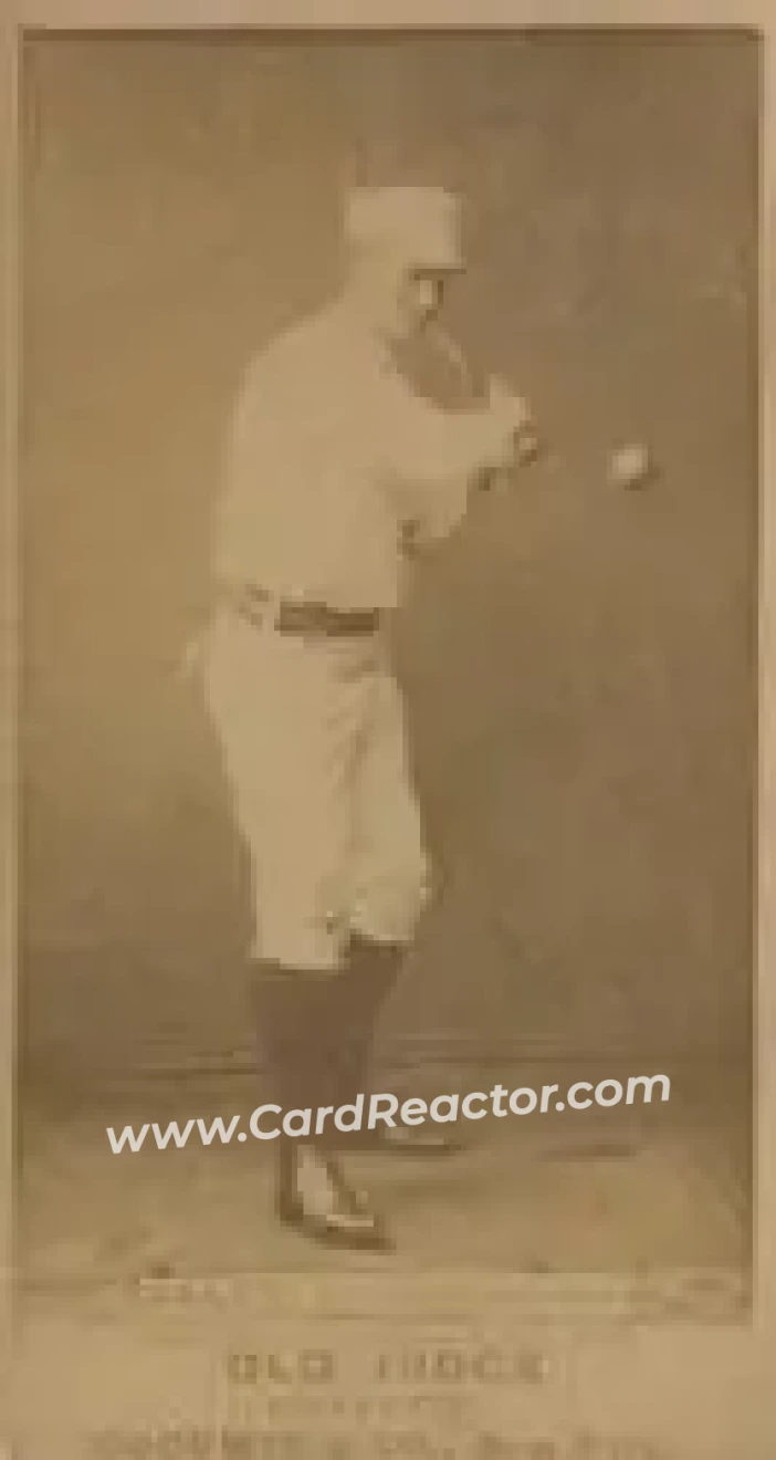 1887-90 Old Judge (N172) #NNO - Con Daily - Indianapolis Hoosiers - Front