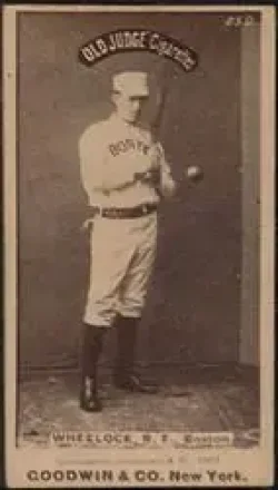 1887-90 Old Judge (N172) #NNO - Con Daily - Boston Beaneaters