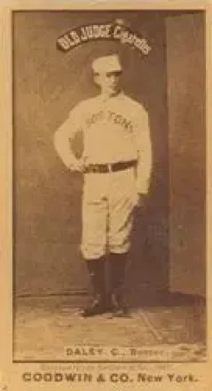 1887-90 Old Judge (N172) #NNO - Con Daily - Boston Beaneaters