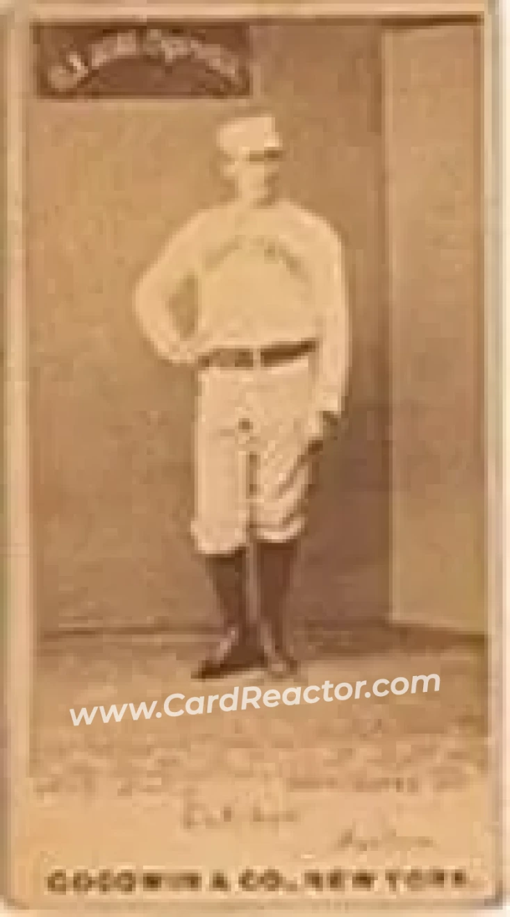 1887-90 Old Judge (N172) #NNO - Con Daily - Boston Beaneaters - Front 1887-90 Old Judge (N172) #NNO - Con Daily - Boston Beaneaters - Front