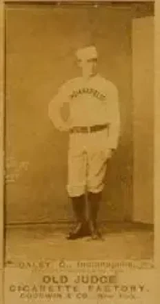 1887-90 Old Judge (N172) #NNO - Con Daily - Indianapolis Hoosiers