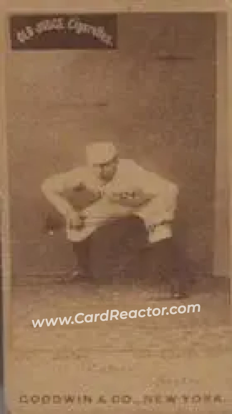 1887-90 Old Judge (N172) #NNO - Con Daily - Boston Beaneaters - Front