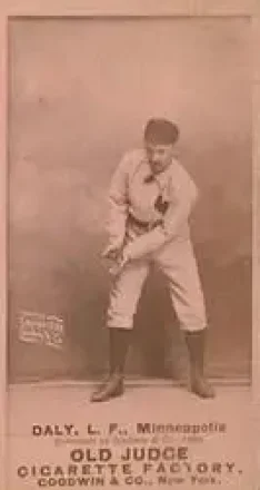 1887-90 Old Judge (N172) #NNO - Sun Daly - Minneapolis Millers