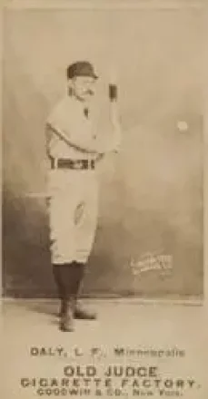 1887-90 Old Judge (N172) #NNO - Sun Daly - Minneapolis Millers