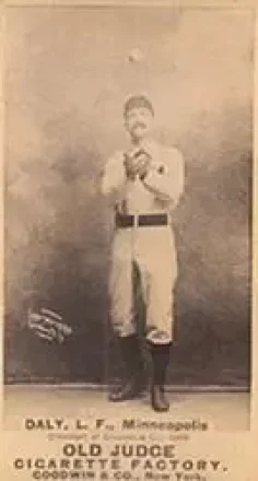 1887-90 Old Judge (N172) #NNO - Sun Daly - Minneapolis Millers
