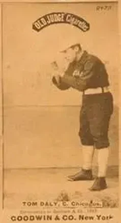 1887-90 Old Judge (N172) #NNO Tom Daly