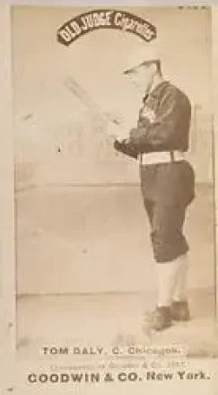 1887-90 Old Judge (N172) #NNO Tom Daly