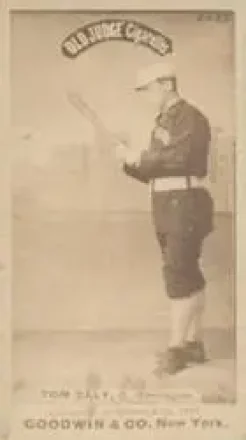 1887-90 Old Judge (N172) #NNO Tom Daly