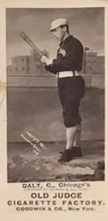 1887-90 Old Judge (N172) #NNO Tom Daly