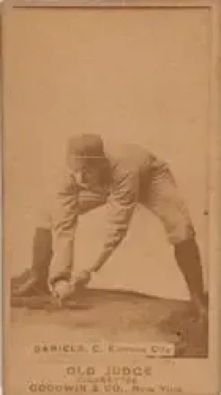 1887-90 Old Judge (N172) #NNO - Law Daniels - Kansas City Cowboys