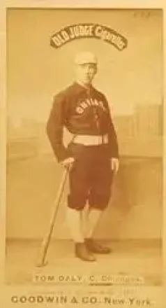 1887-90 Old Judge (N172) #NNO Tom Daly