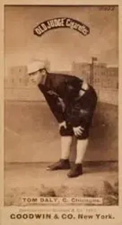 1887-90 Old Judge (N172) #NNO Tom Daly