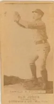 1887-90 Old Judge (N172) #NNO - Law Daniels - Kansas City Cowboys