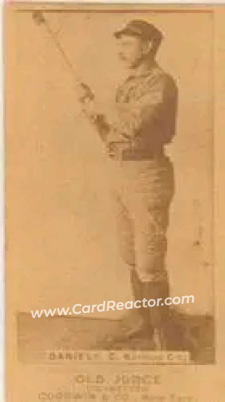 1887-90 Old Judge (N172) #NNO - Law Daniels - Kansas City Cowboys - Front 1887-90 Old Judge (N172) #NNO - Law Daniels - Kansas City Cowboys - Front