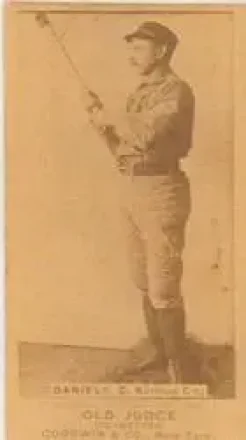 1887-90 Old Judge (N172) #NNO - Law Daniels - Kansas City Cowboys