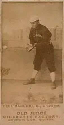 1887-90 Old Judge (N172) #NNO Dell Darling