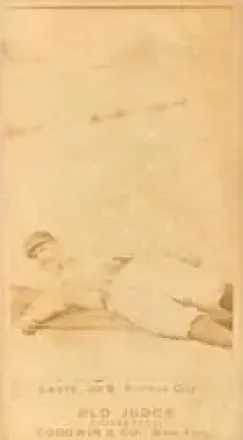 1887-90 Old Judge (N172) #NNO - Jumbo Davis - Kansas City Cowboys