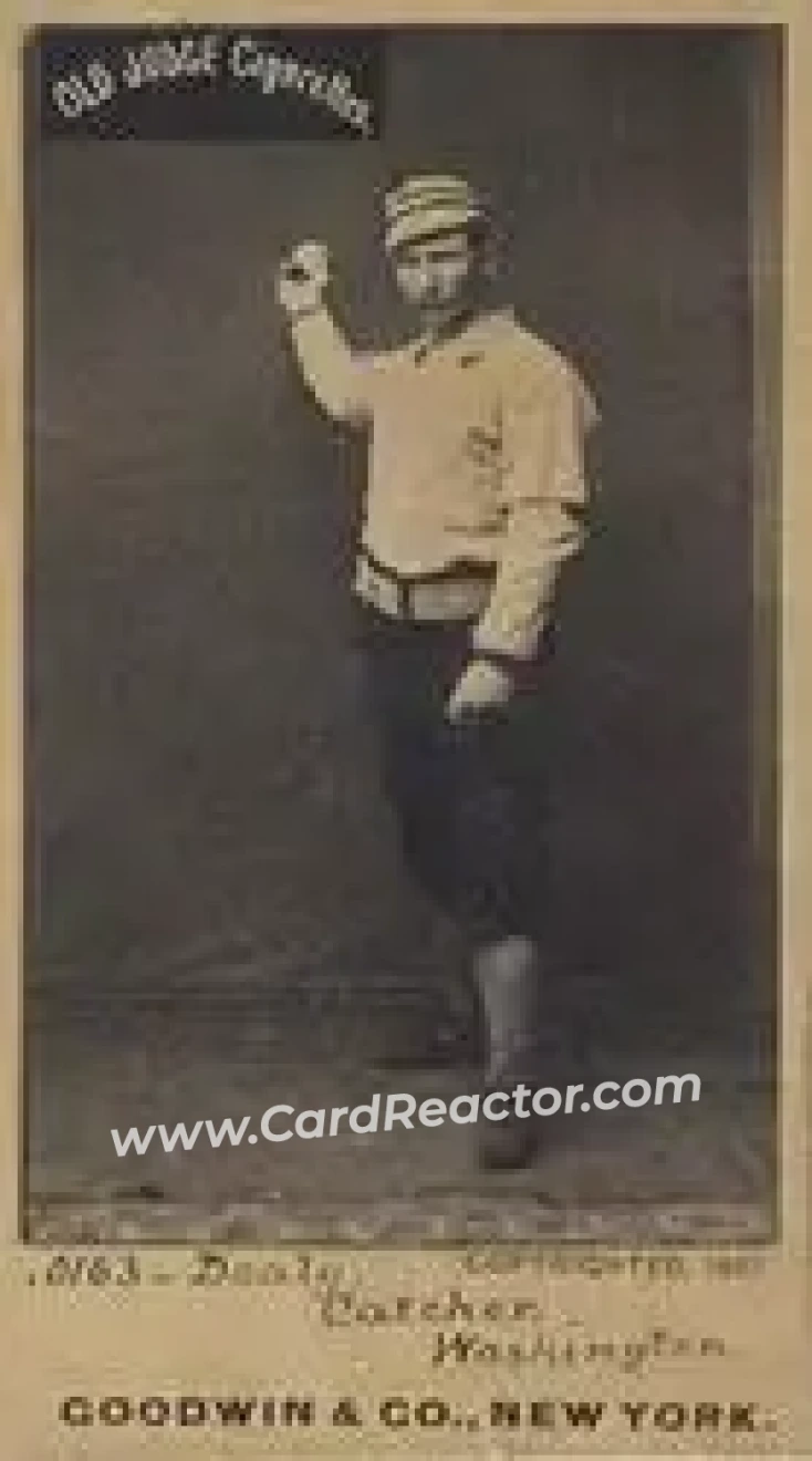1887-90 Old Judge (N172) #NNO - Pat Dealy - Washington Nationals