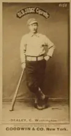1887-90 Old Judge (N172) #NNO - Pat Dealy - Washington Nationals