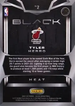 Back of Tyler Herro