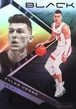 2021-22 Panini Black #2 Tyler Herro